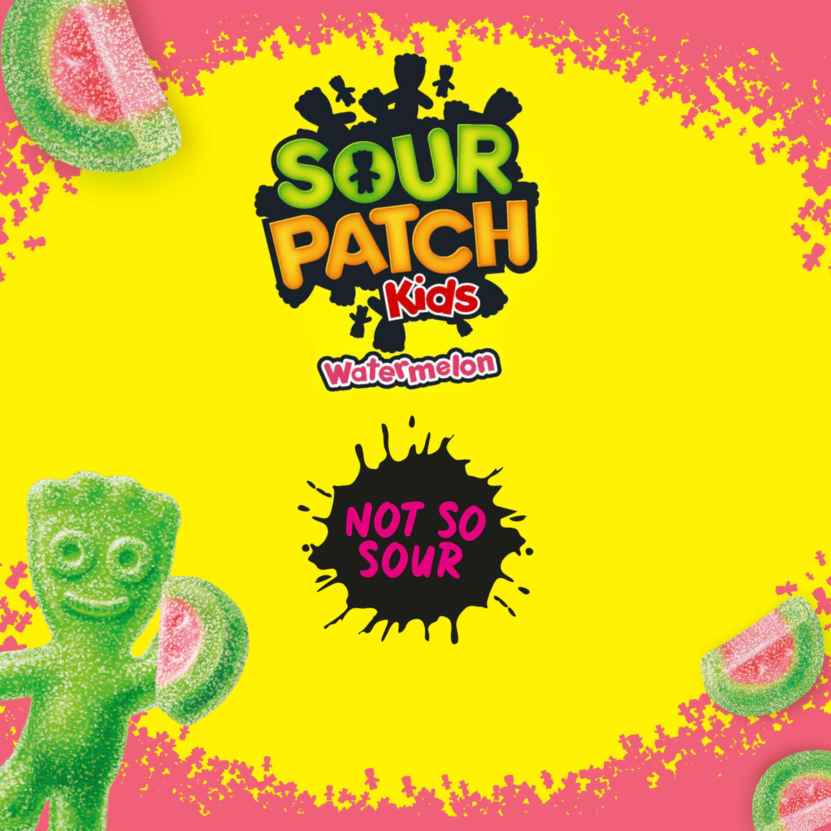 SOUR PATCH KIDS Big Kids Soft & Chewy Gummy Halloween Candy, 100 ct