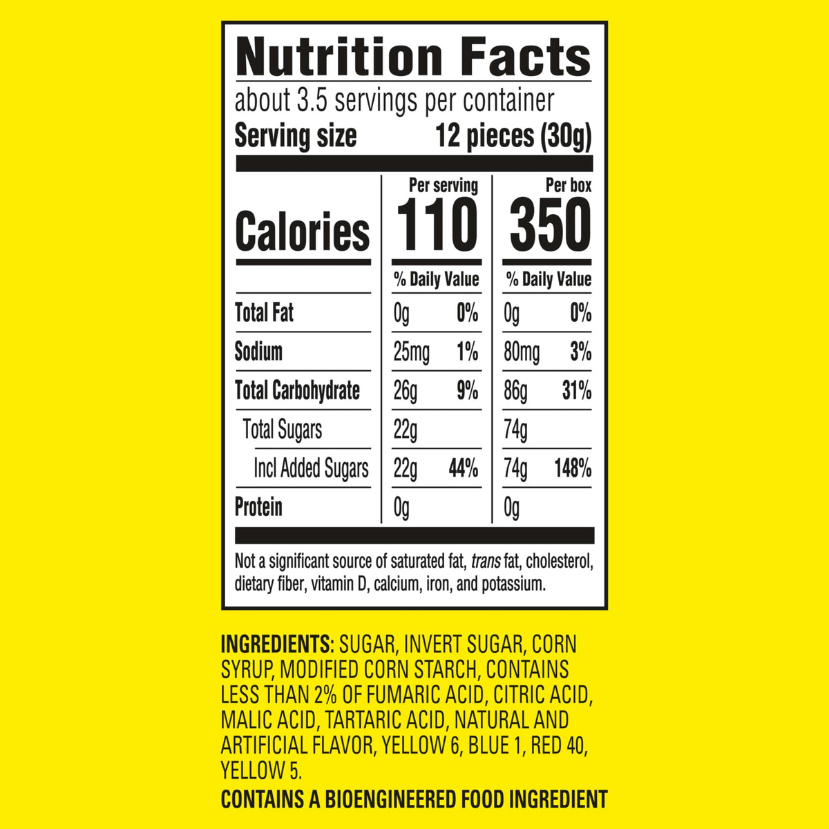 SOUR PATCH KIDS Big Kids Soft & Chewy Gummy Halloween Candy, 100 ct
