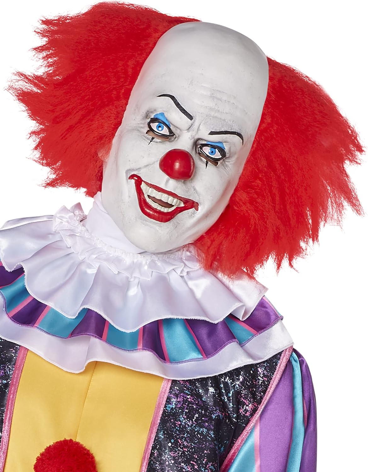 Spirit Halloween It Adult Classic Pennywise Costume | Officially Licensed | It Cosplay | Horror Costume | Clown Costume