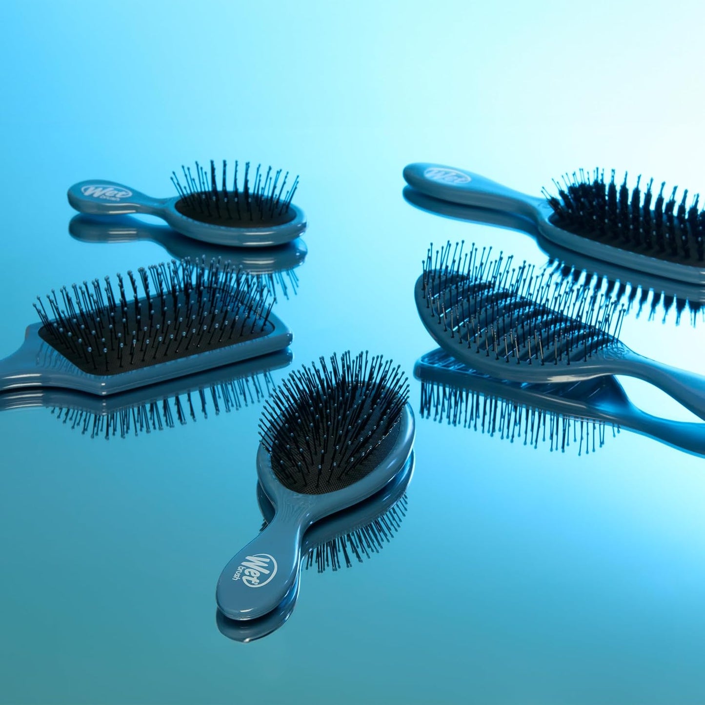Wet Brush Original Detangler Hair Brush, Black Frost, For All Hair Textures