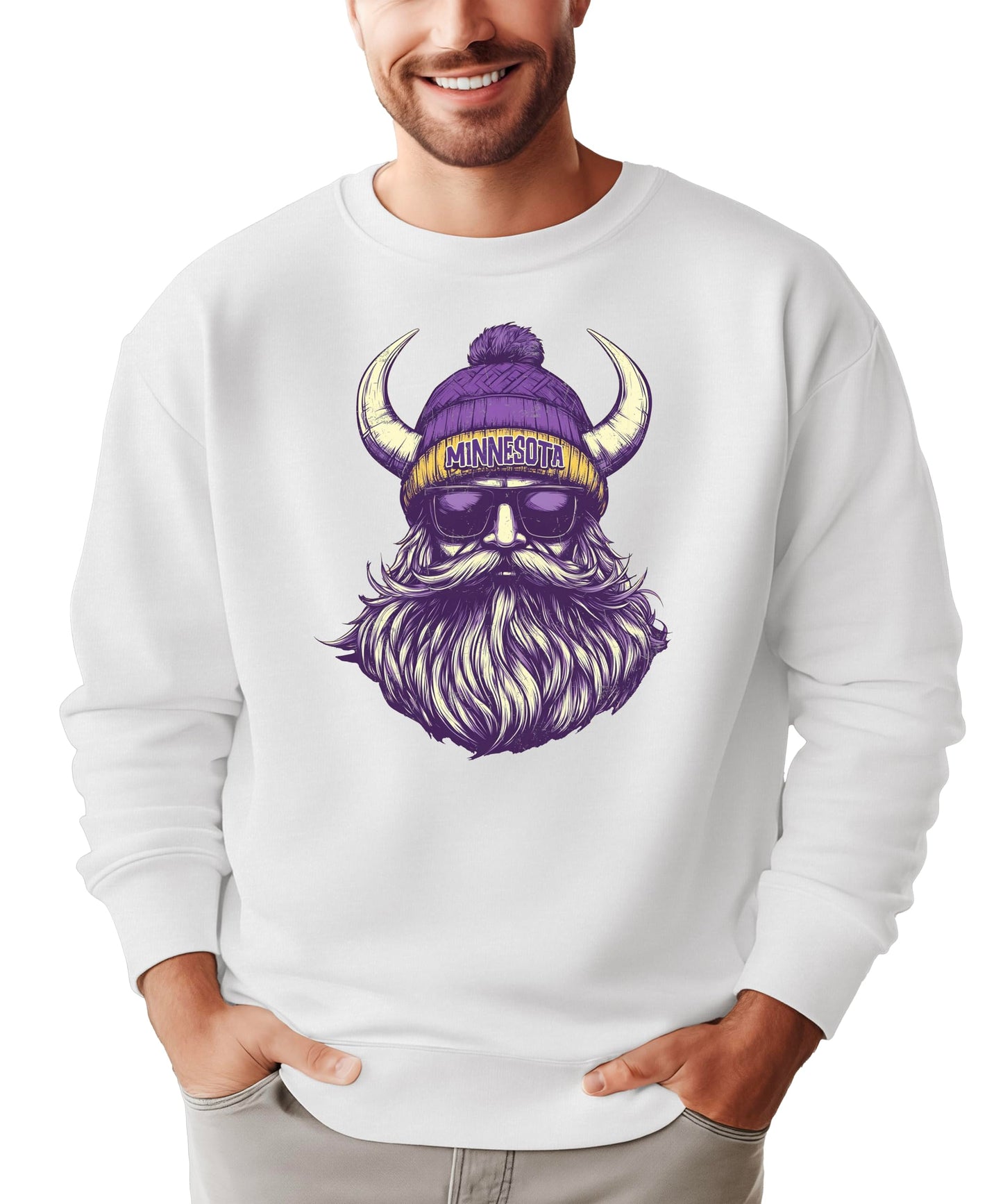 Olive Loves Apple Minnesota Football Sports Sweatshirt for Men Women Youth and Toddler Boys and Girls