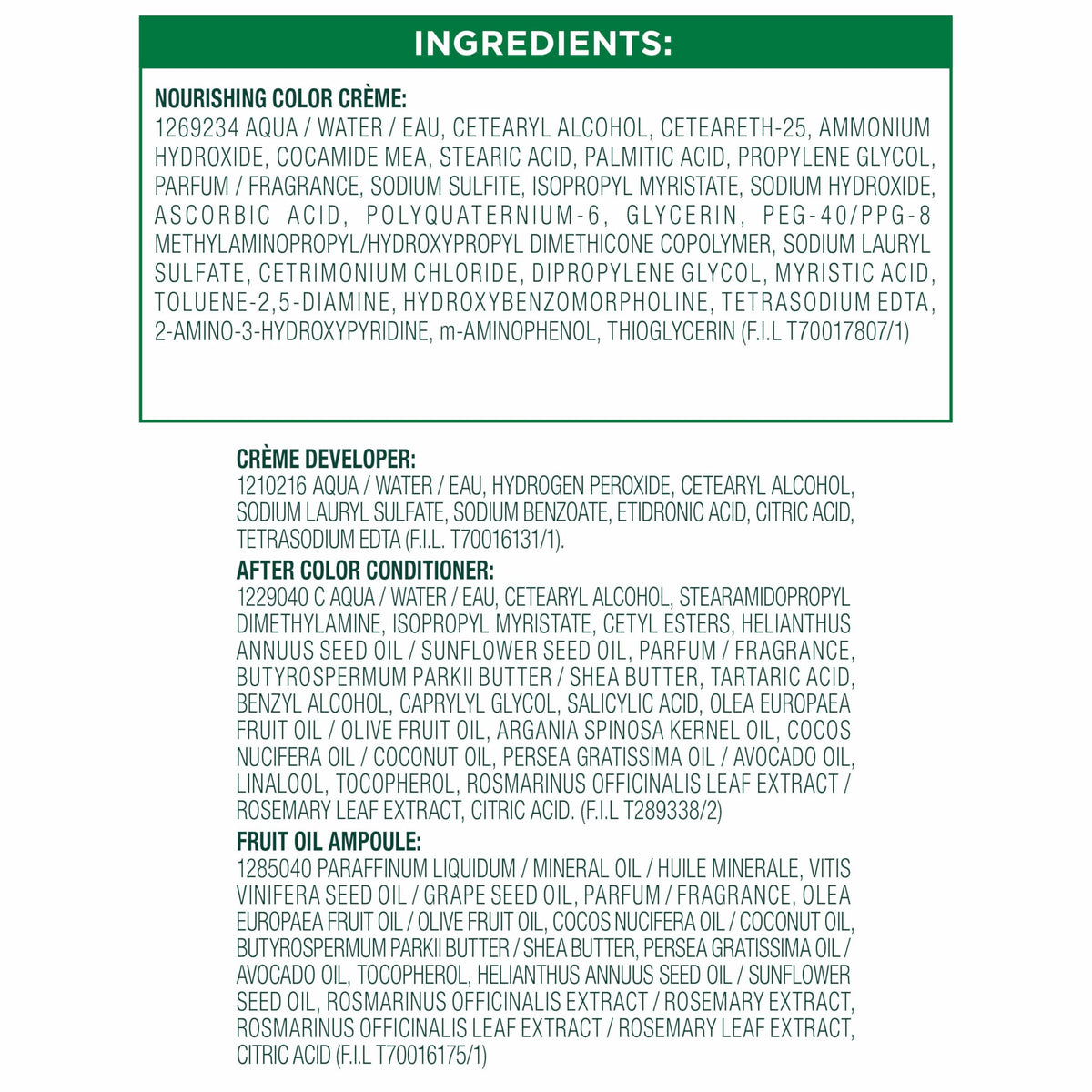 Garnier Nutrisse Ultra Crème Hair Color, Permanent Hair Dye with 100% Gray Coverage, Vegan & Cruelty-Free, 100 Extra-Light Natural Blonde (Chamomile), 2 Count
