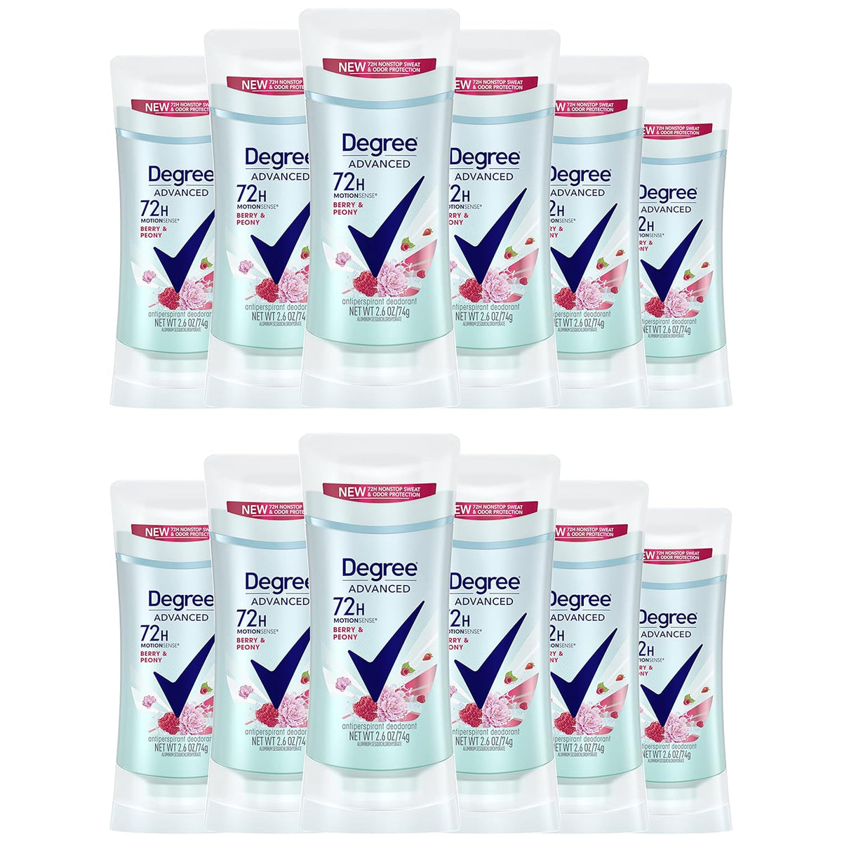 Degree Advanced Protection Antiperspirant Deodorant Shower Clean 72H 2.6 oz