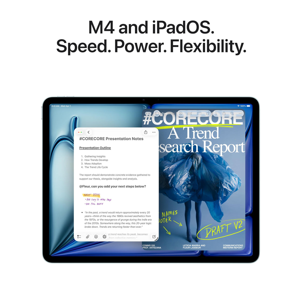 Apple iPad Air 11-inch (M4): Liquid Retina Display, 1TB, 12MP Front/Back Camera, Wi-Fi 7 with Apple N1 + 5G Cellular, Touch ID, All-Day Battery Life — Space Gray