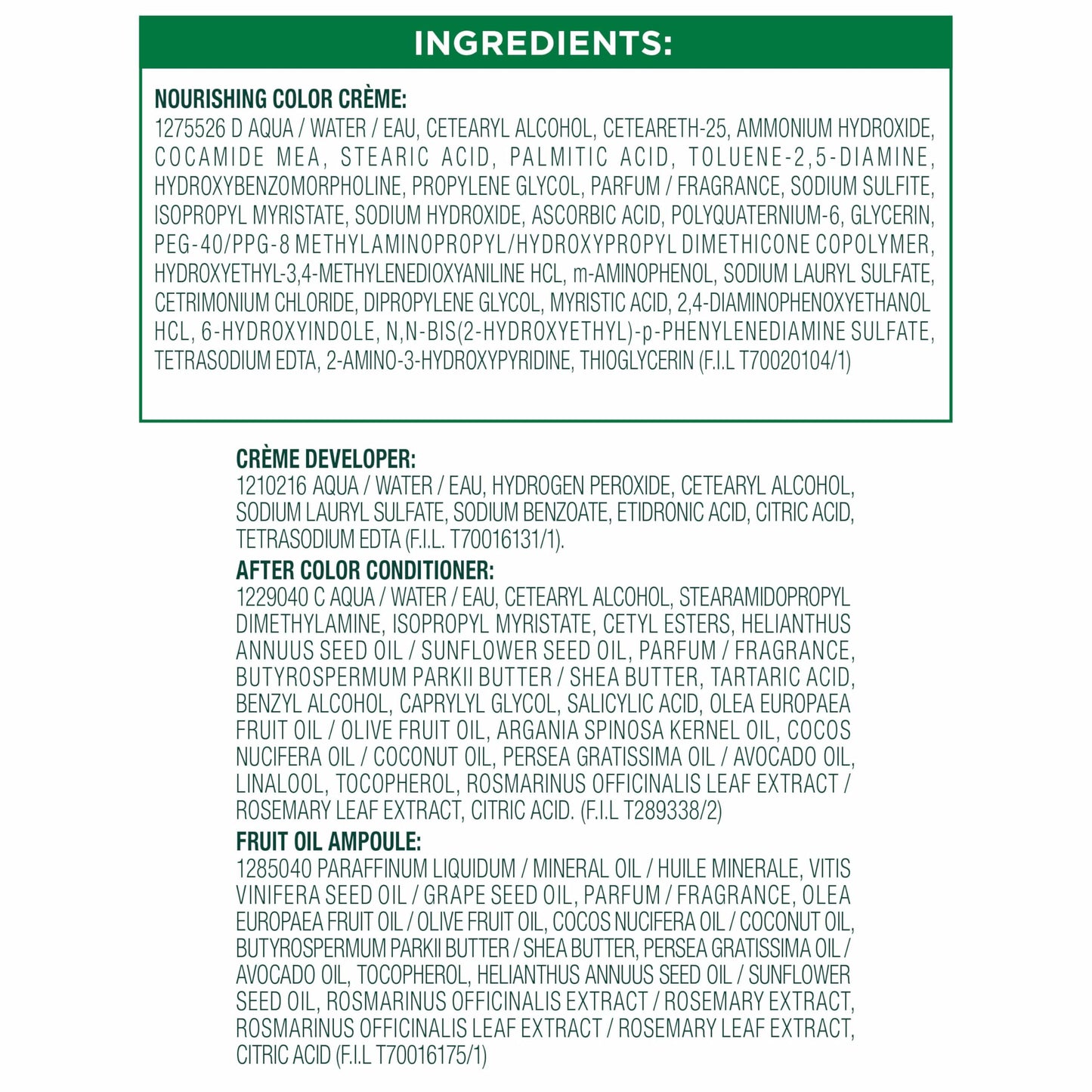 Garnier Nutrisse Ultra Crème Hair Color, Permanent Hair Dye with 100% Gray Coverage, Vegan & Cruelty-Free, 100 Extra-Light Natural Blonde (Chamomile), 2 Count
