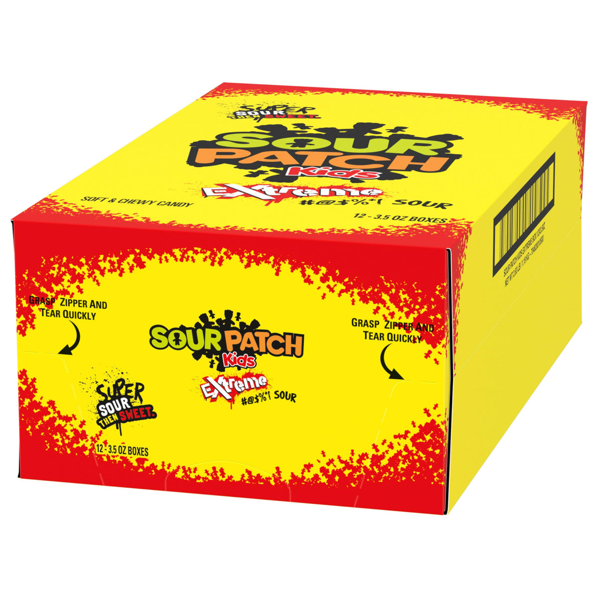 SOUR PATCH KIDS Big Kids Soft & Chewy Gummy Halloween Candy, 100 ct