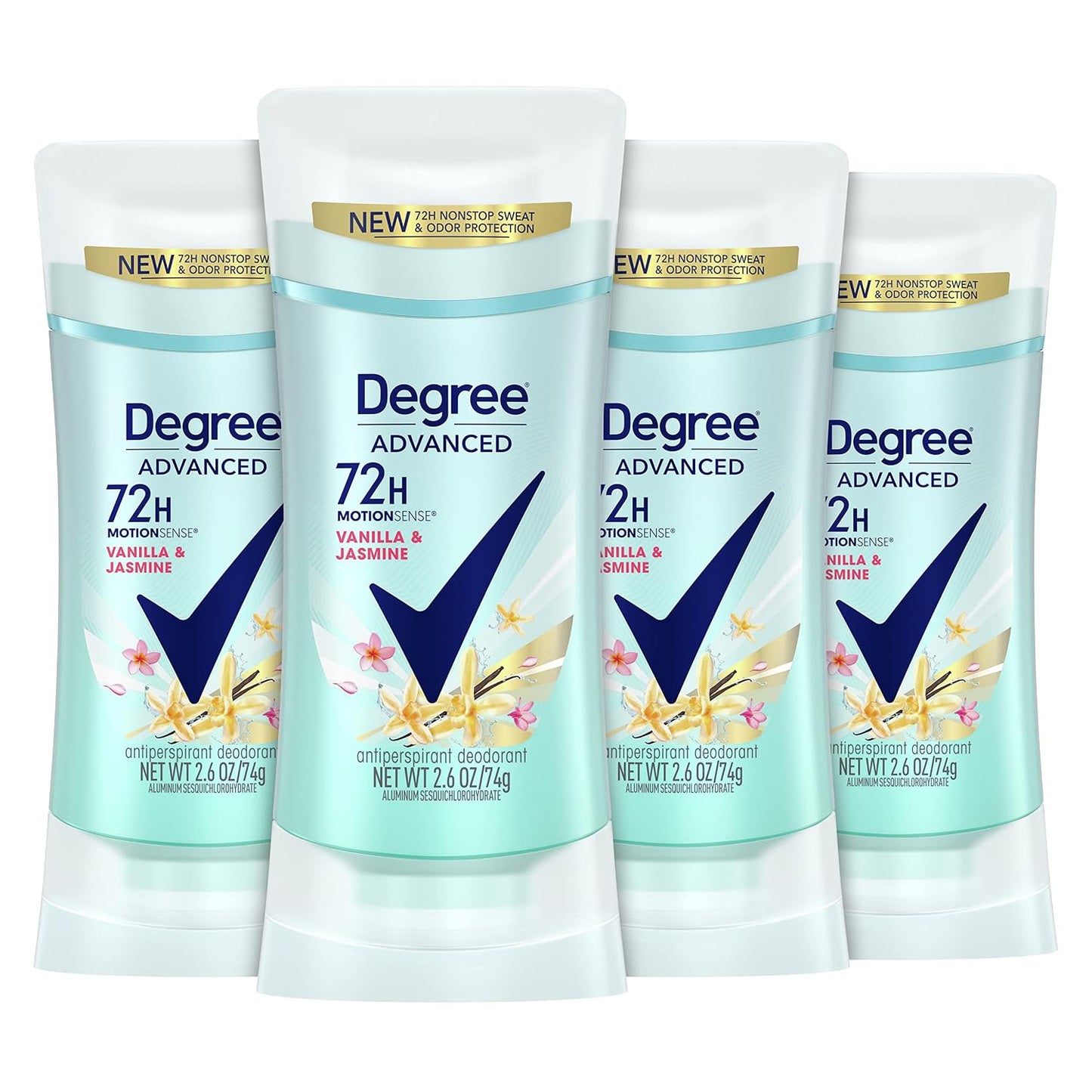 Degree Advanced Protection Antiperspirant Deodorant Shower Clean 72H 2.6 oz