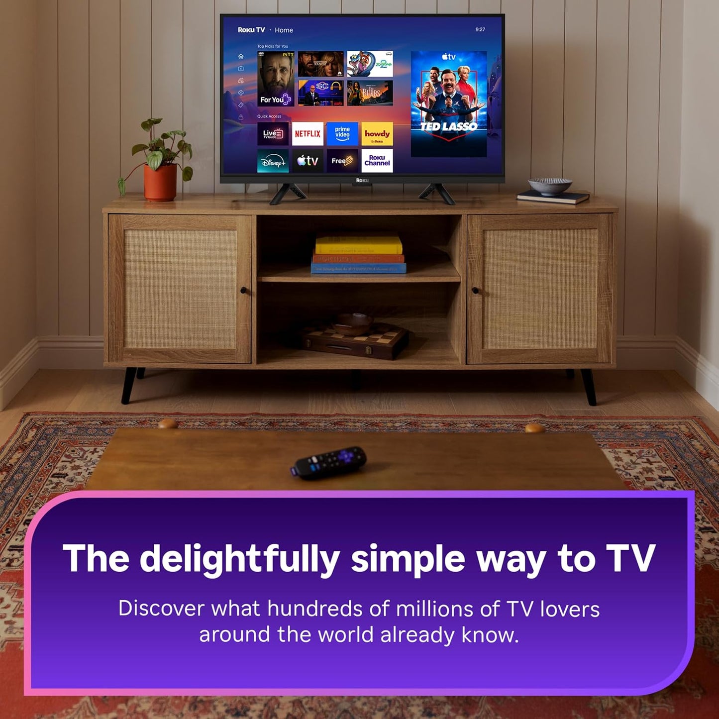 Roku 24-Inch Select Series Smart TV 2026-720p HD TV - RokuTV