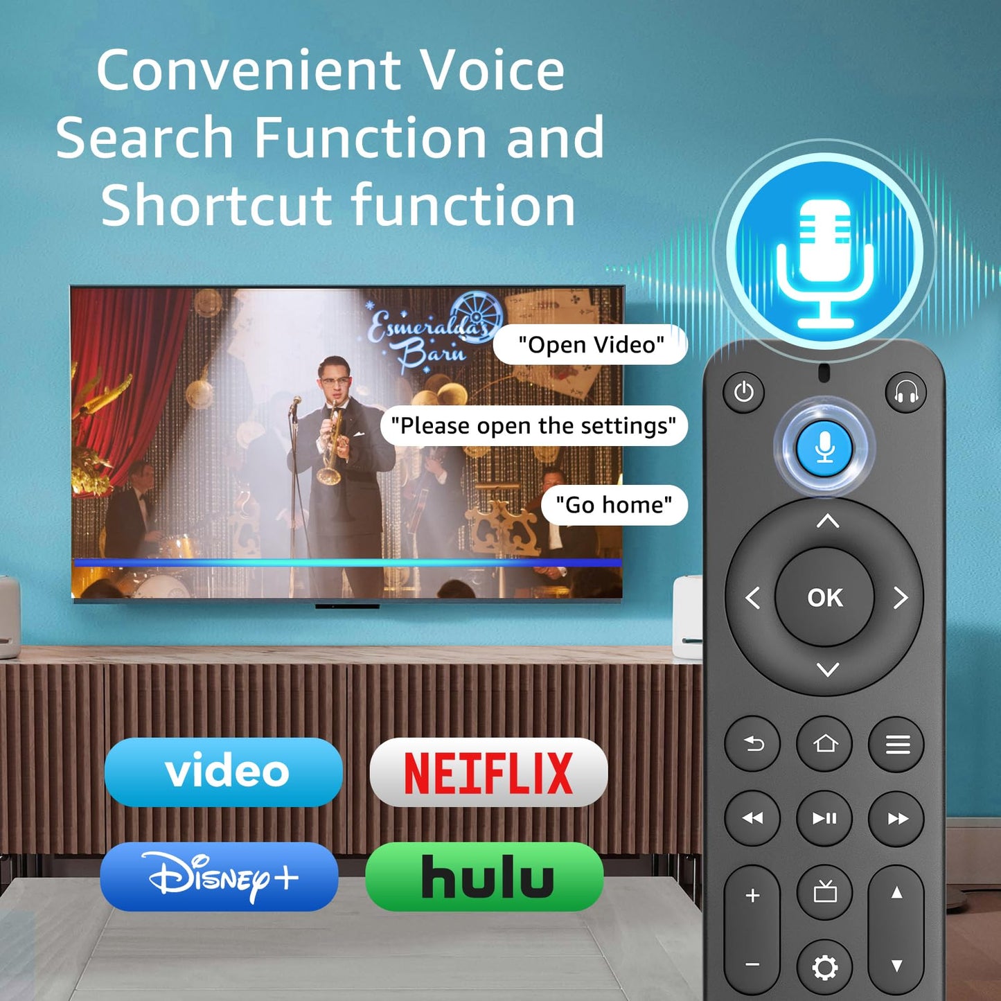 Universal-TV-Remote-Control for Samsung LG Vizio Roku TCL Hisense Sony TVs