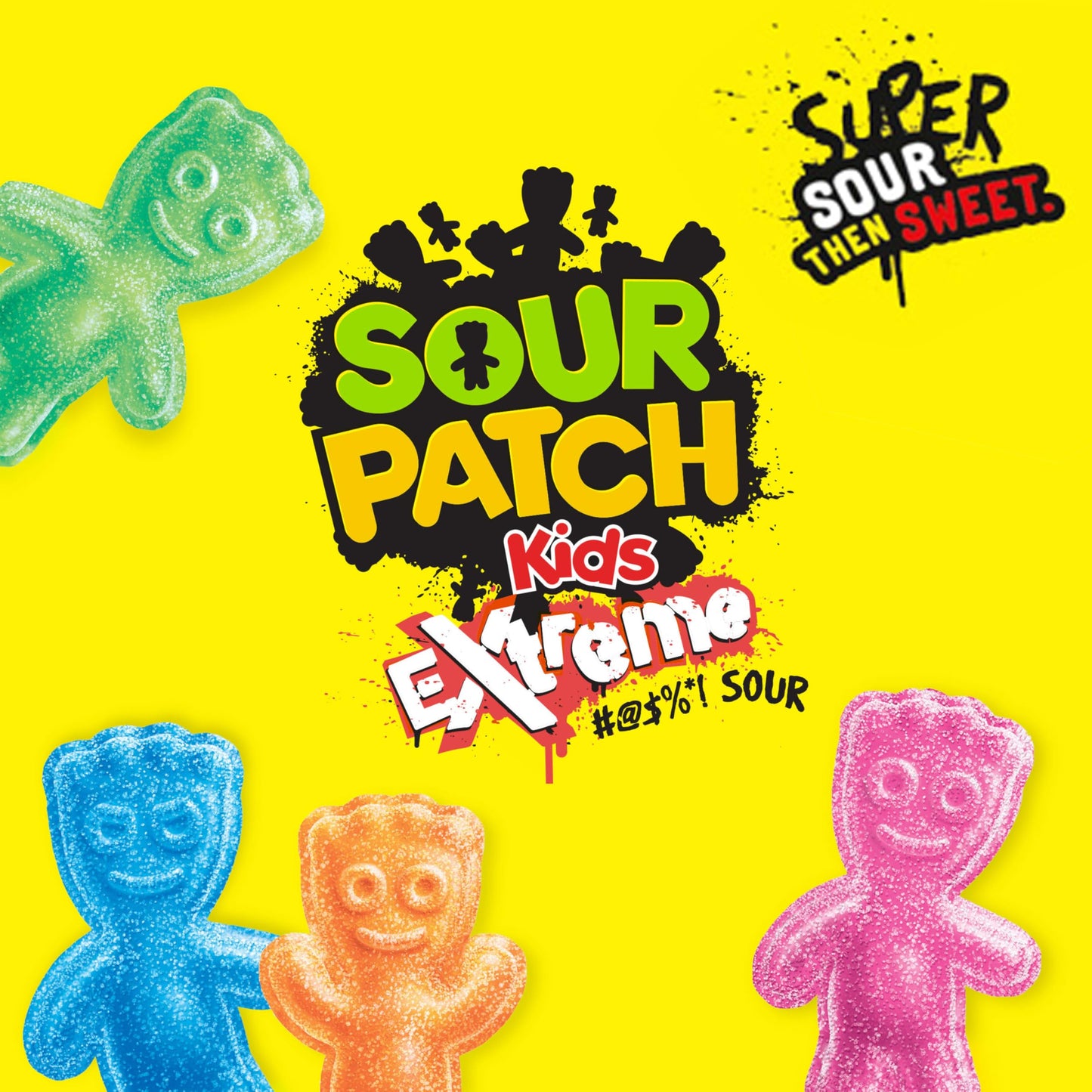 SOUR PATCH KIDS Big Kids Soft & Chewy Gummy Halloween Candy, 100 ct