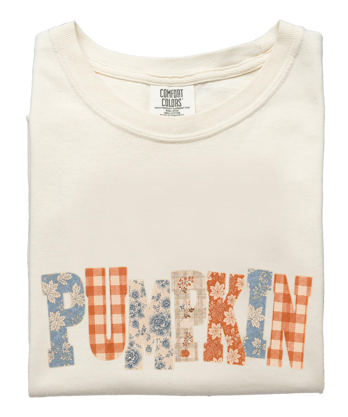 Pumpkin Shirt for Women & Teen Girls Cute Fall Graphic Tee Pumpkin Patch Comfort Colors Top