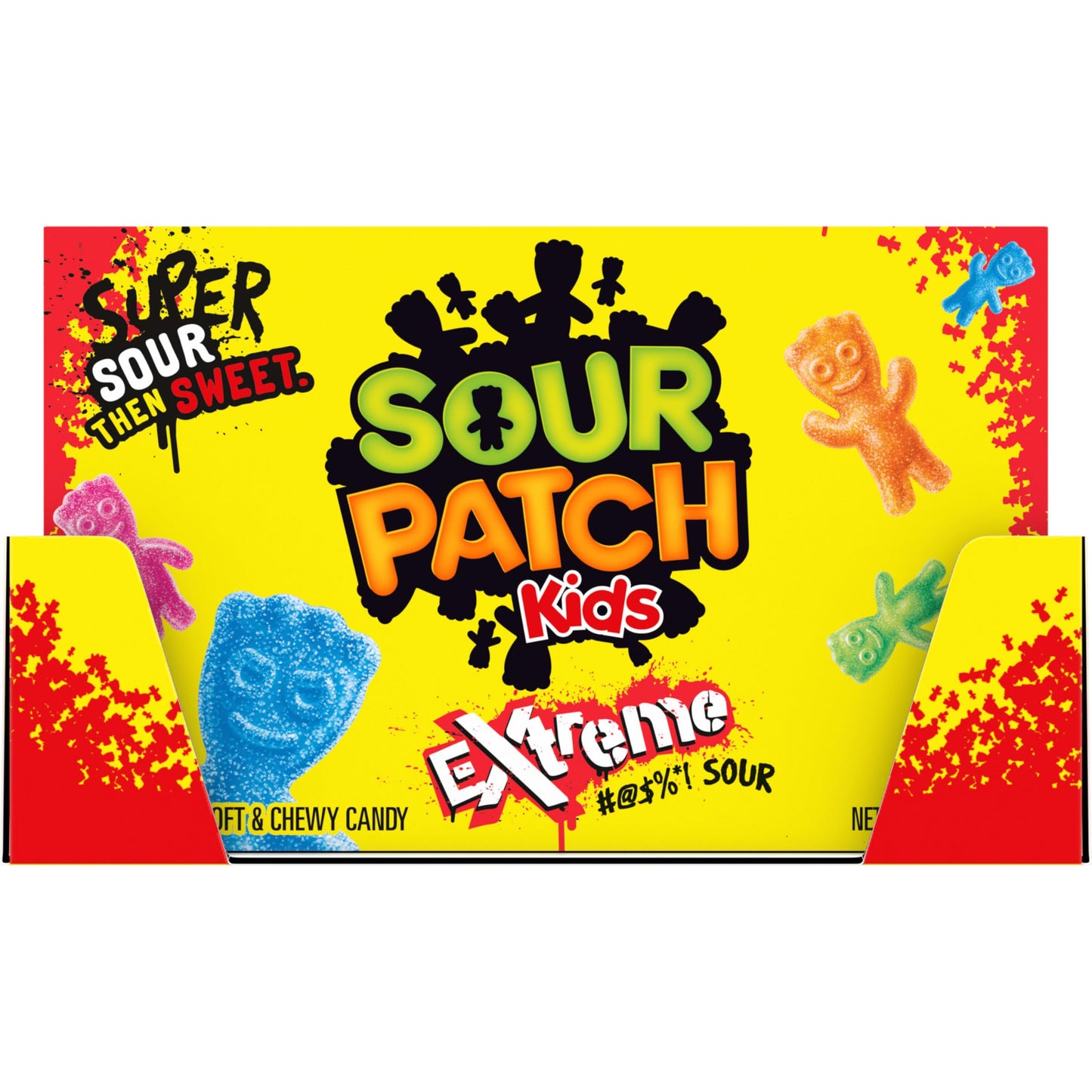 SOUR PATCH KIDS Big Kids Soft & Chewy Gummy Halloween Candy, 100 ct