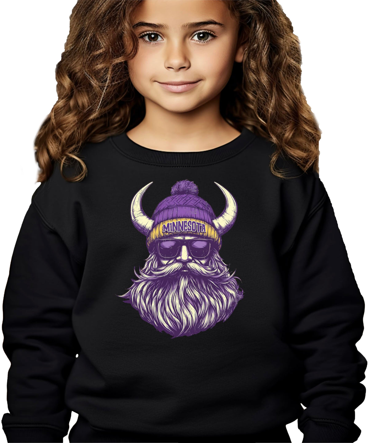 Olive Loves Apple Minnesota Football Sports Sweatshirt for Men Women Youth and Toddler Boys and Girls
