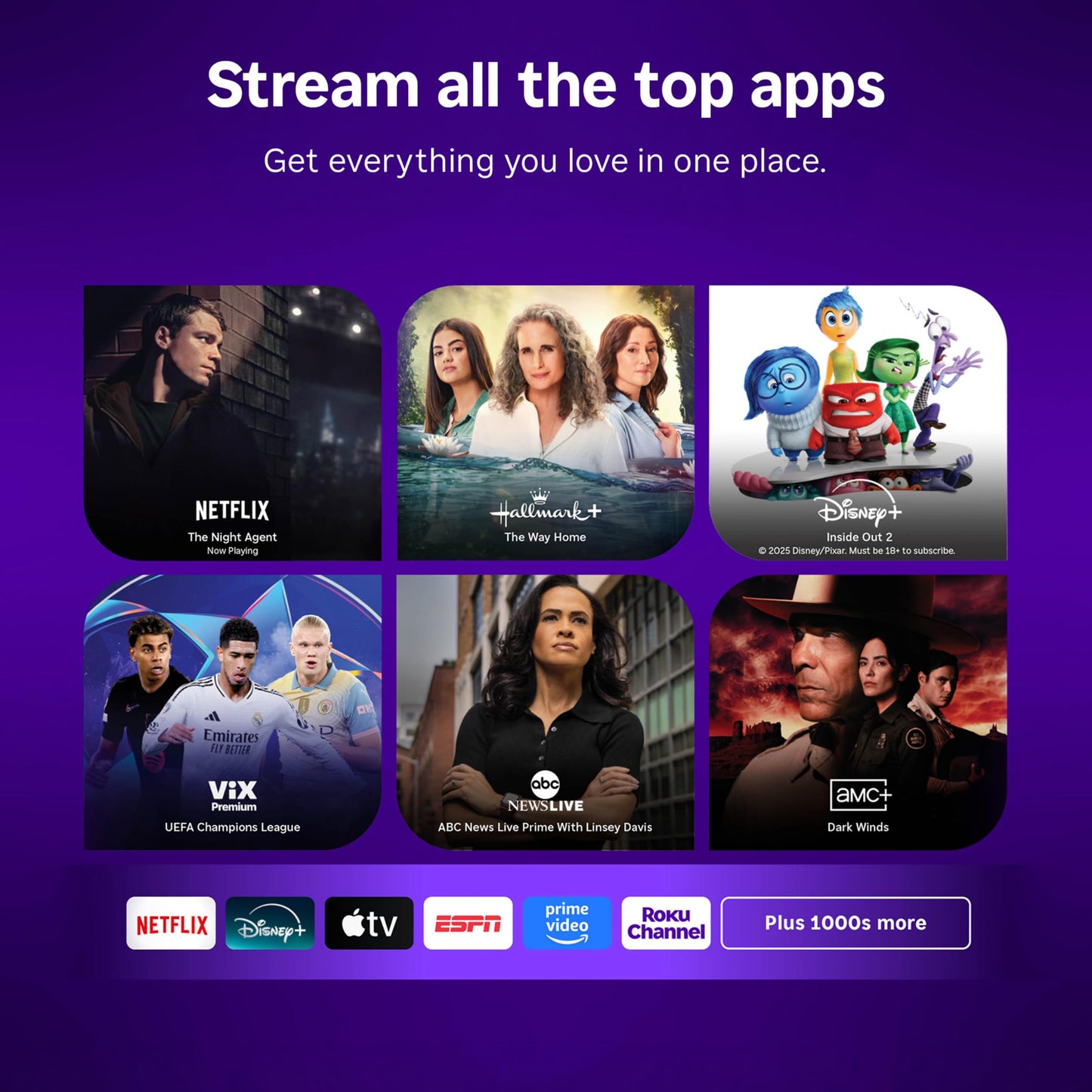 Roku Streaming Stick 4K with Voice Remote - HDR10+ & Dolby Vision