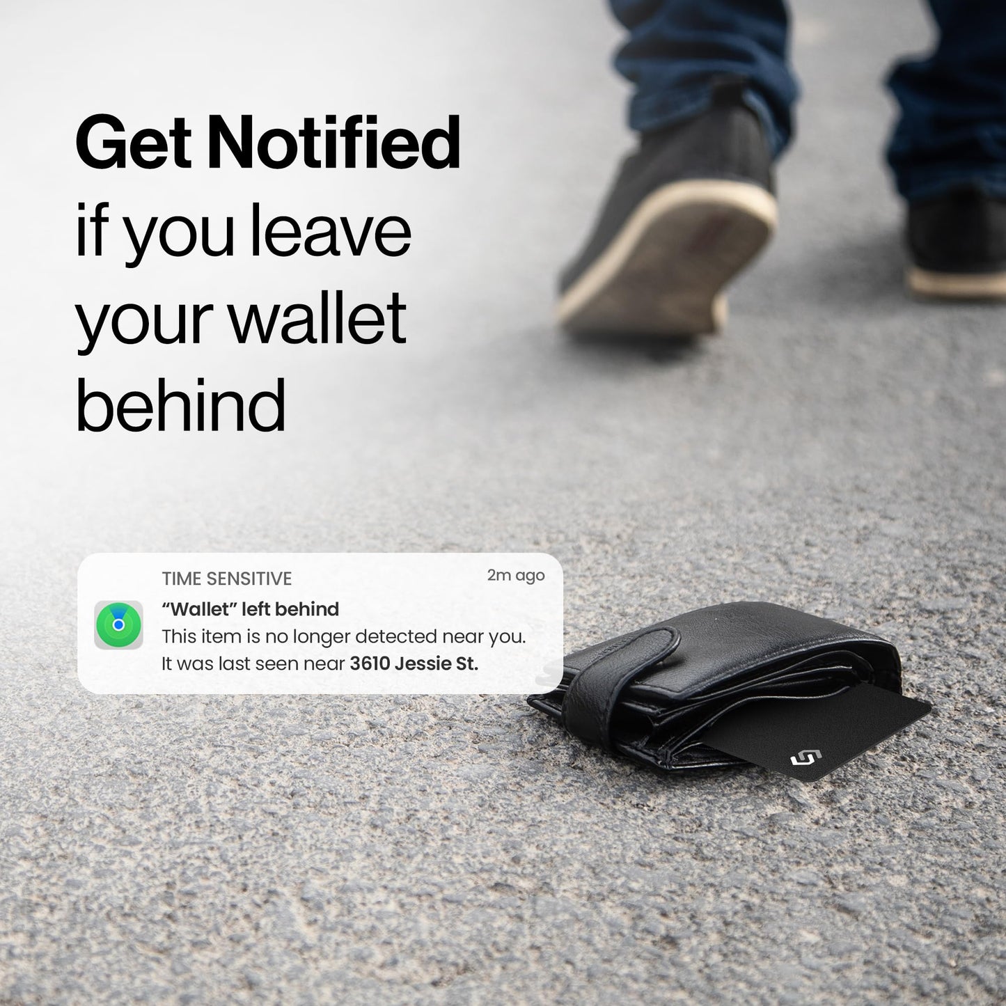 SPOTMINDERS Apple MFi Certified Wallet Tracker 2-Pack Black & Pink (iOS Only) Travel Pack for Couples 0.07in Works with Apple Find My Rechargeable Tracking Card Slim Item Finder for Luggage, Passport