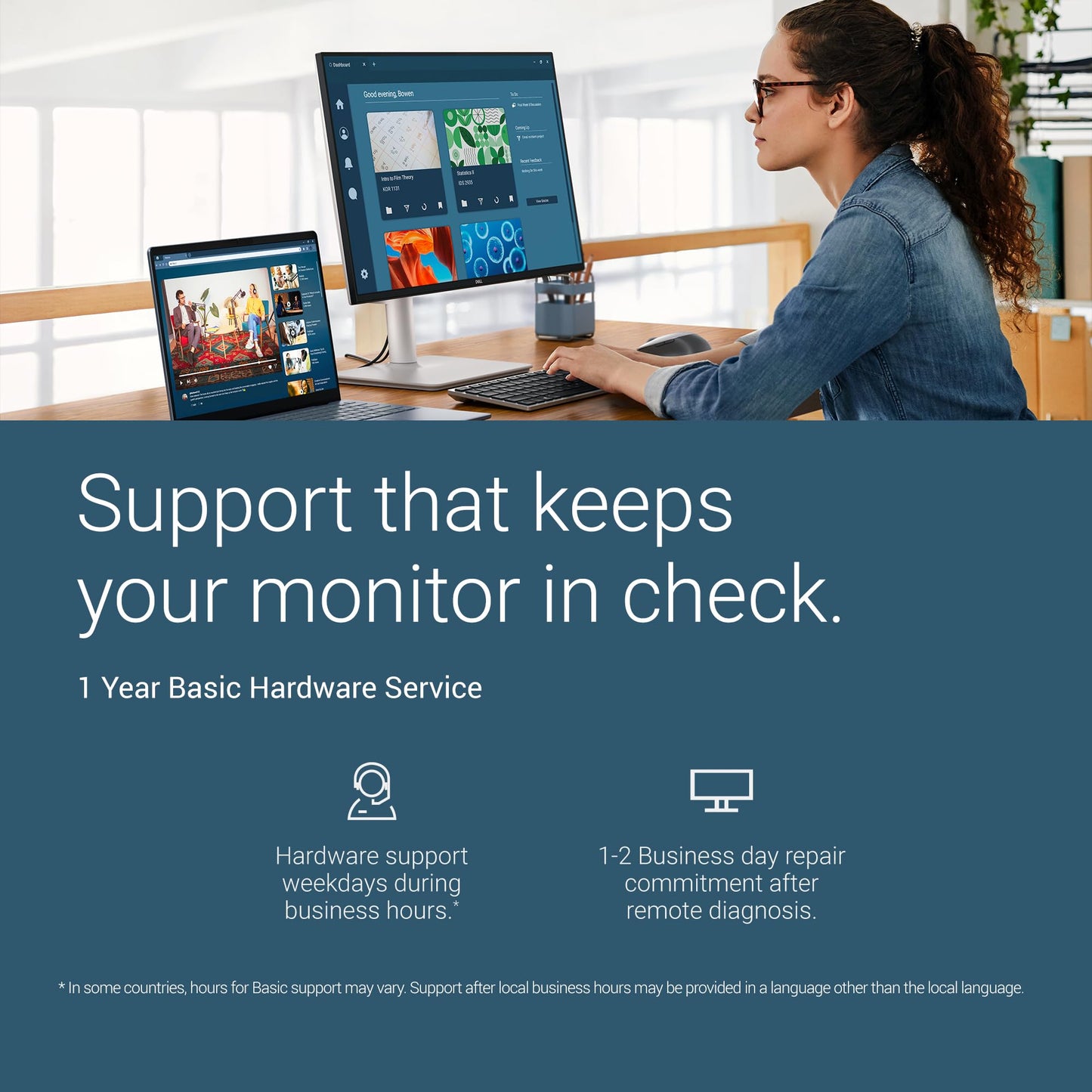 Dell 34 Monitor S3425DW, WQHD VA, 120Hz, FreeSync Premium, Eye Comfort