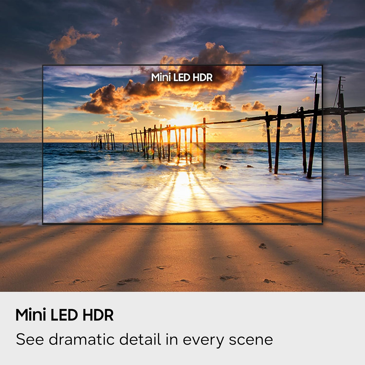 Samsung 55-Inch Class M70H Series, Mini LED, 4K, Smart TV, 2026 Model