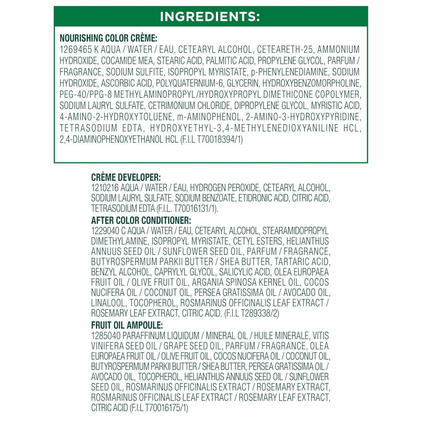 Garnier Nutrisse Ultra Crème Hair Color, Permanent Hair Dye with 100% Gray Coverage, Vegan & Cruelty-Free, 100 Extra-Light Natural Blonde (Chamomile), 2 Count