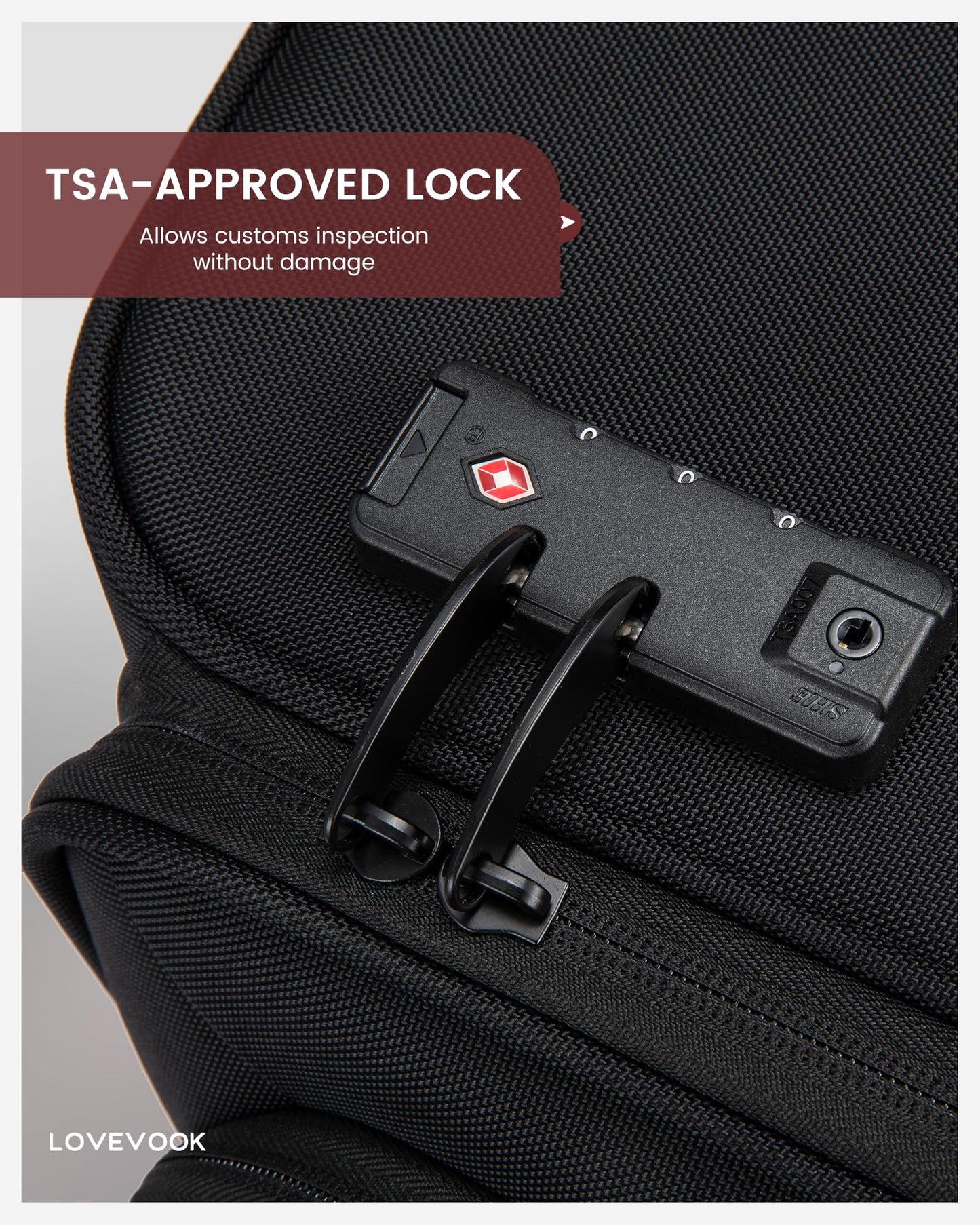 Carry On Luggage 22x14x9 Airline Approved with TSA Lock for Business Trip