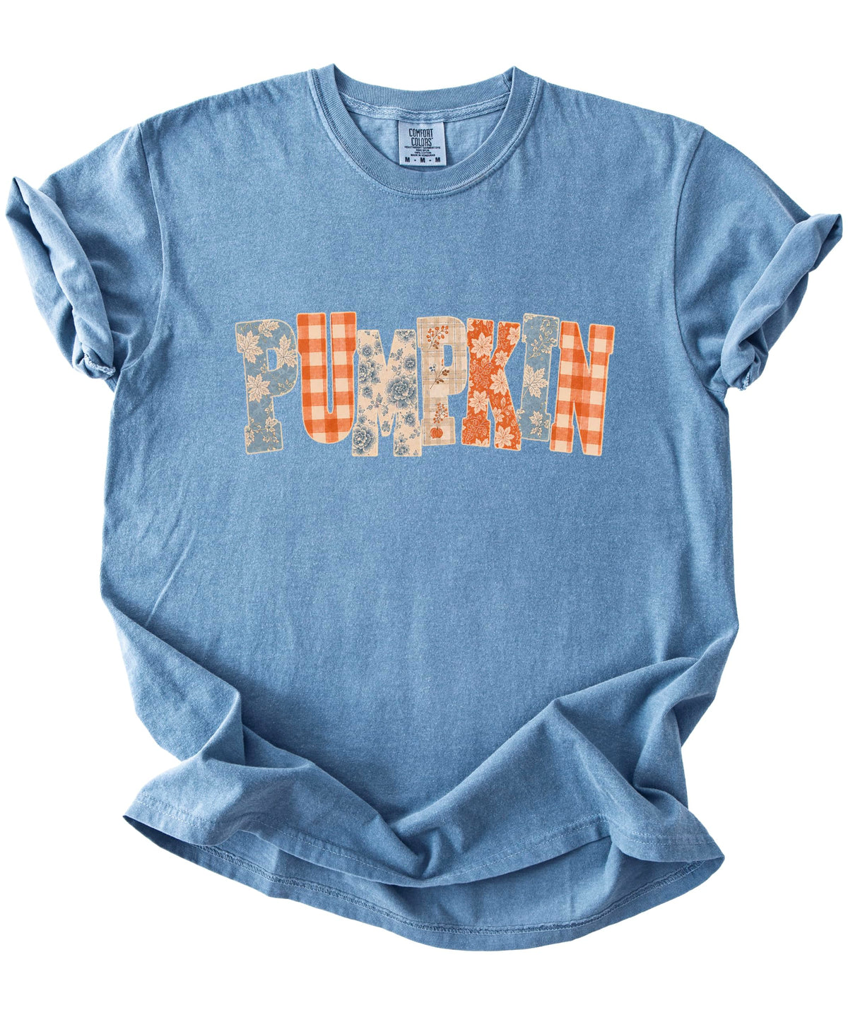 Pumpkin Shirt for Women & Teen Girls Cute Fall Graphic Tee Pumpkin Patch Comfort Colors Top