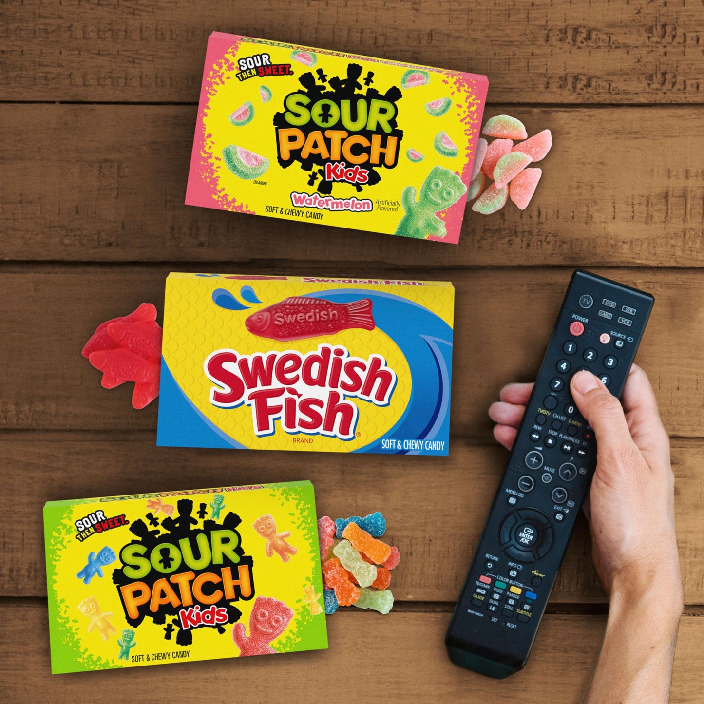 SOUR PATCH KIDS Big Kids Soft & Chewy Gummy Halloween Candy, 100 ct