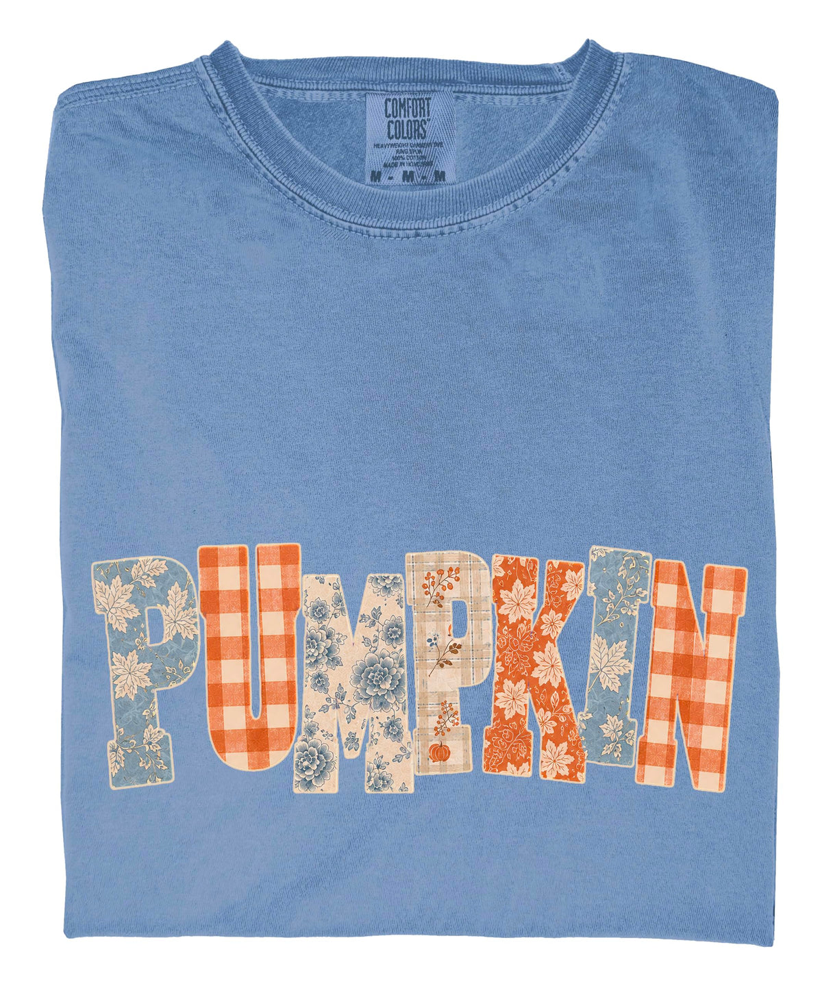 Pumpkin Shirt for Women & Teen Girls Cute Fall Graphic Tee Pumpkin Patch Comfort Colors Top