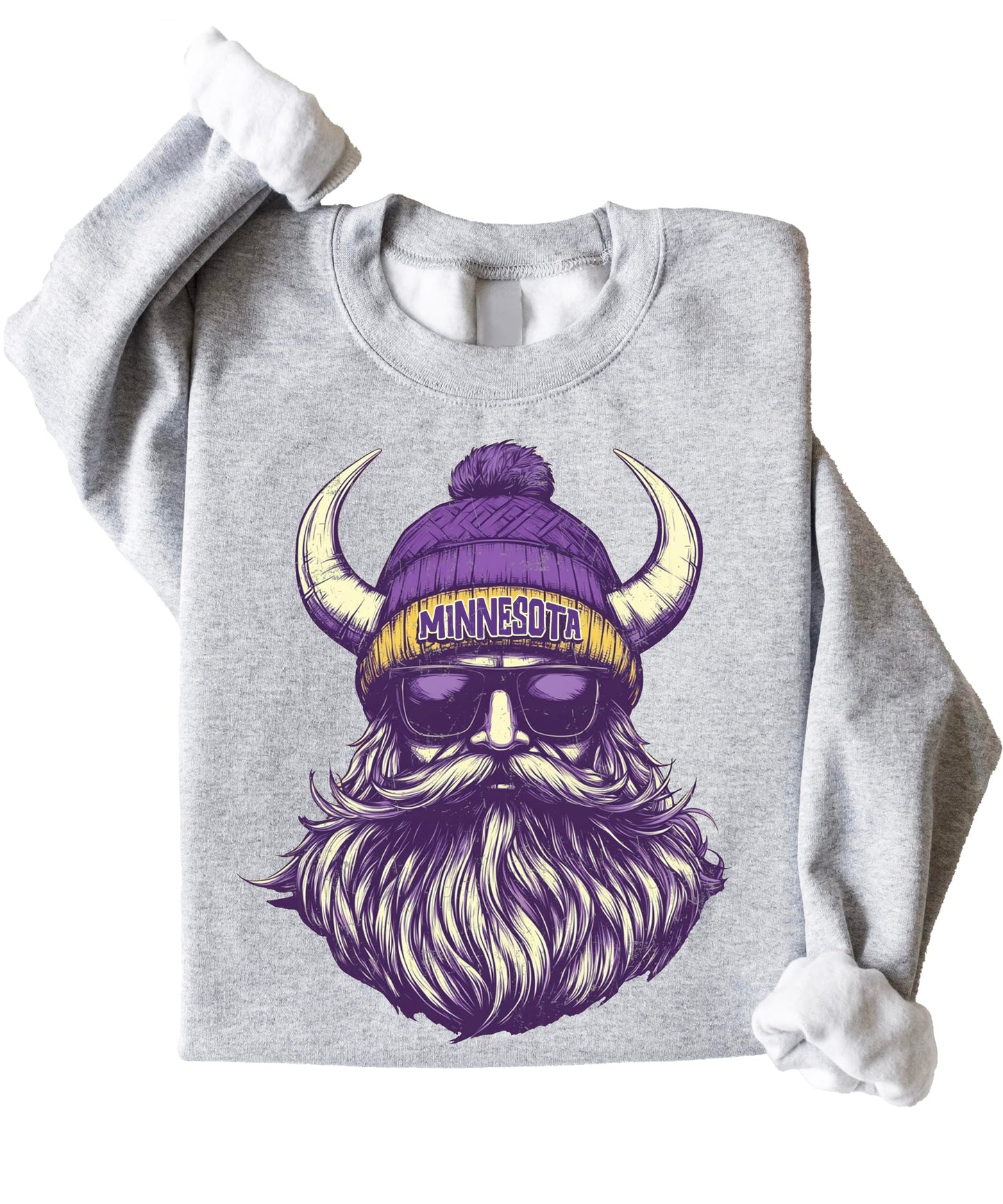 Olive Loves Apple Minnesota Football Sports Sweatshirt for Men Women Youth and Toddler Boys and Girls