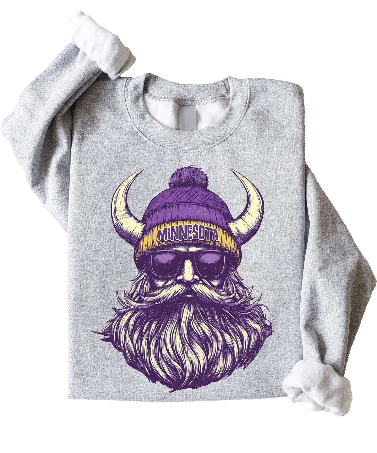 Olive Loves Apple Minnesota Football Sports Sweatshirt for Men Women Youth and Toddler Boys and Girls