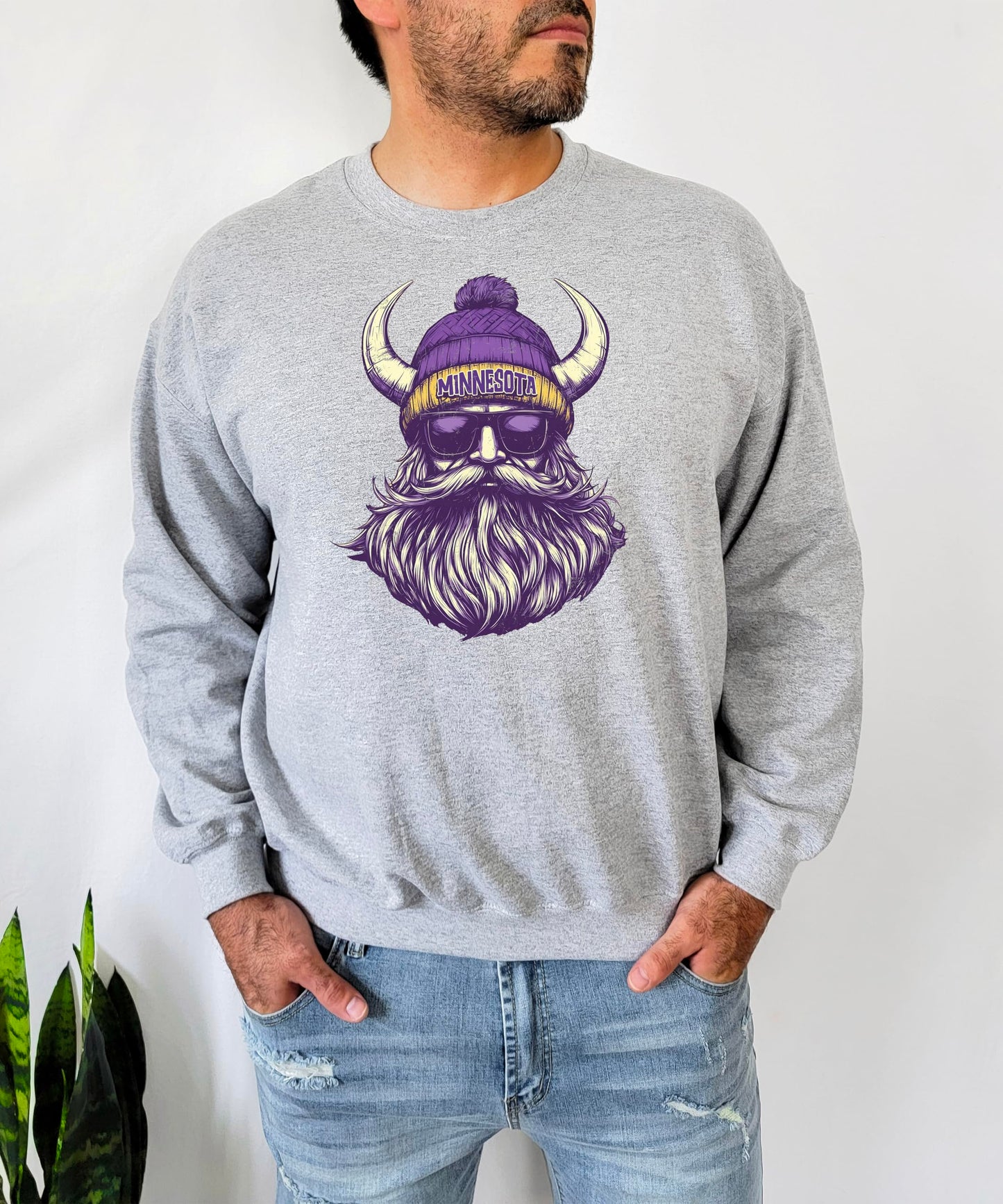 Olive Loves Apple Minnesota Football Sports Sweatshirt for Men Women Youth and Toddler Boys and Girls