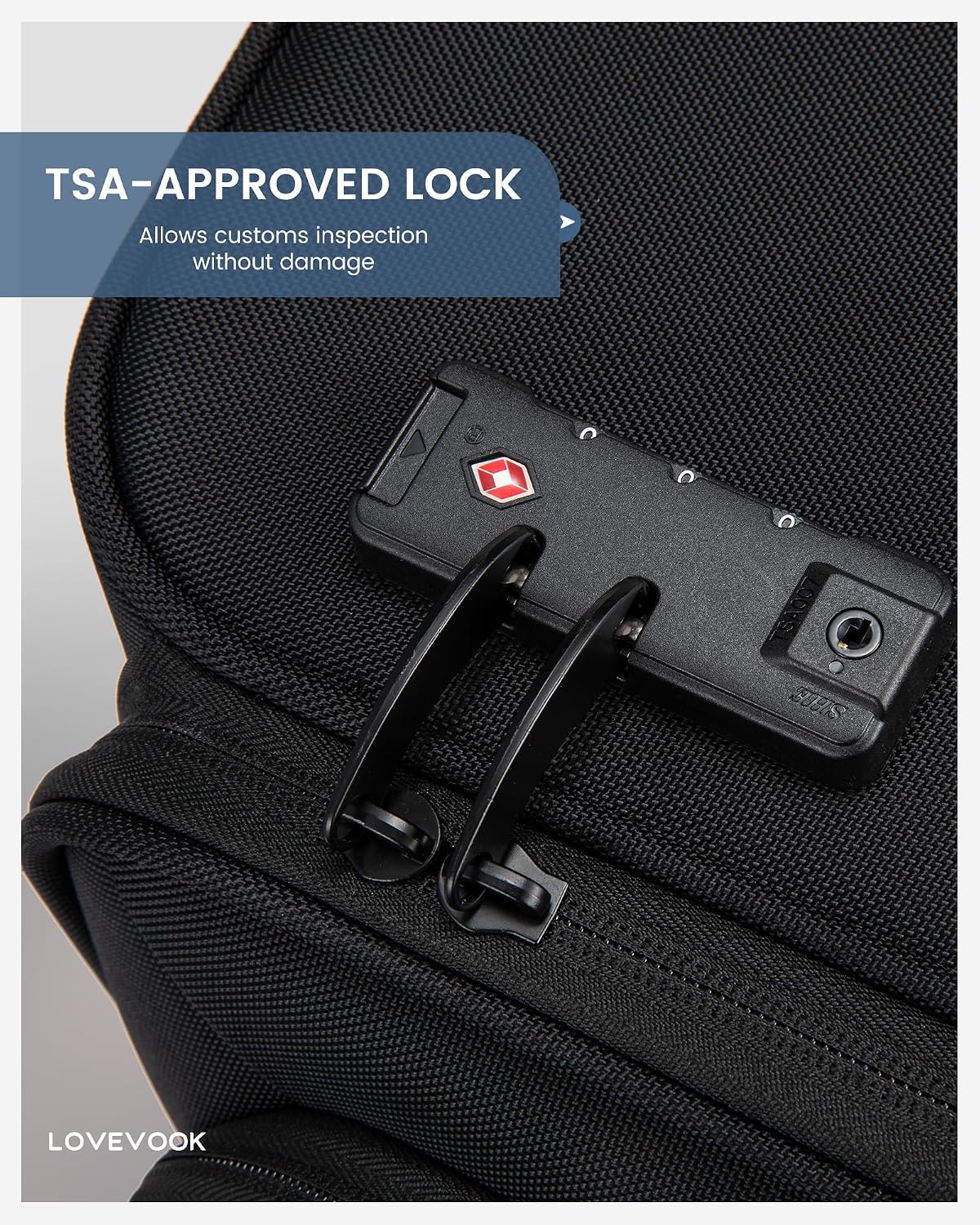 Carry On Luggage 22x14x9 Airline Approved with TSA Lock for Business Trip