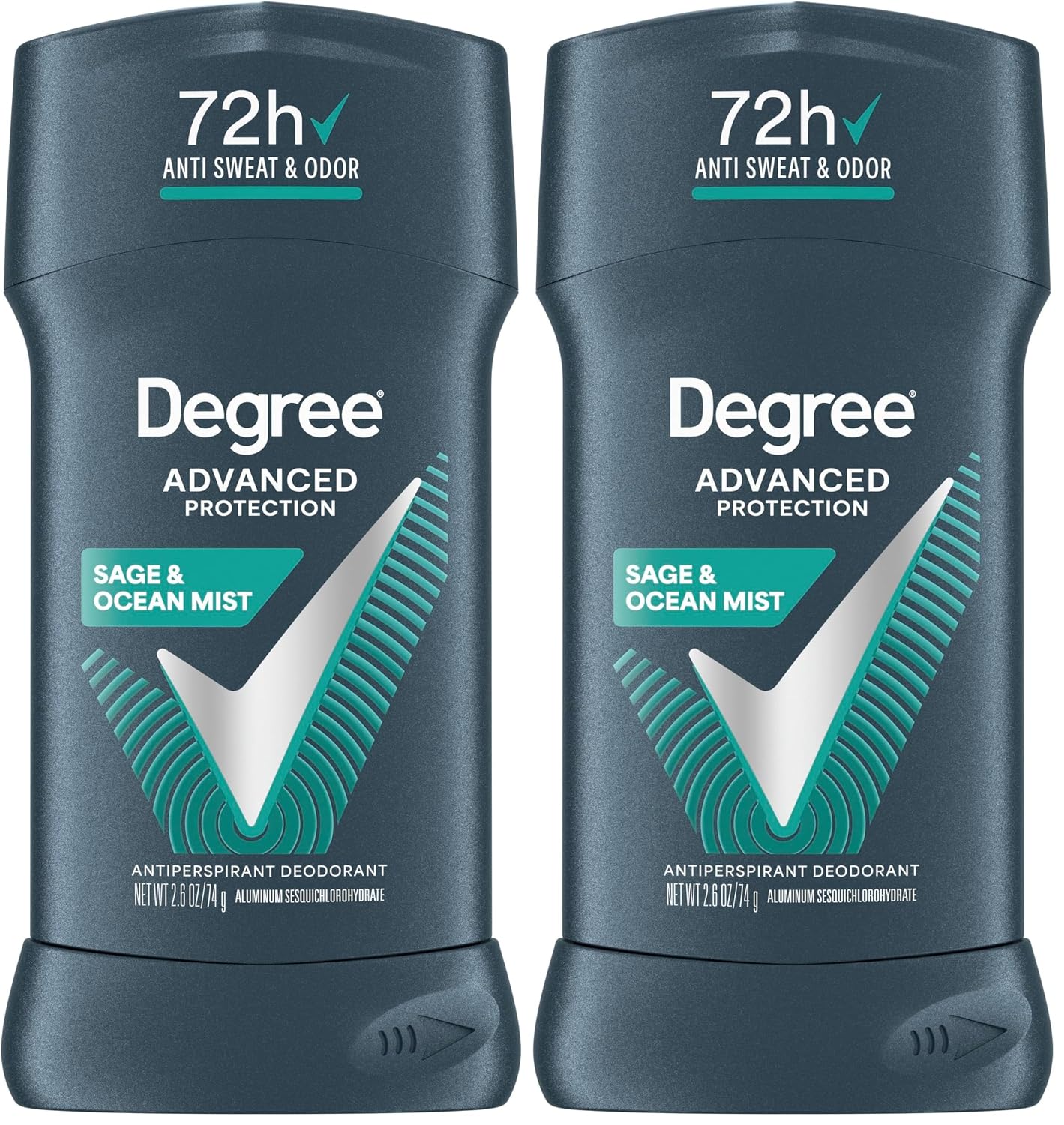 Degree Advanced Protection Antiperspirant Deodorant Shower Clean 72H 2.6 oz